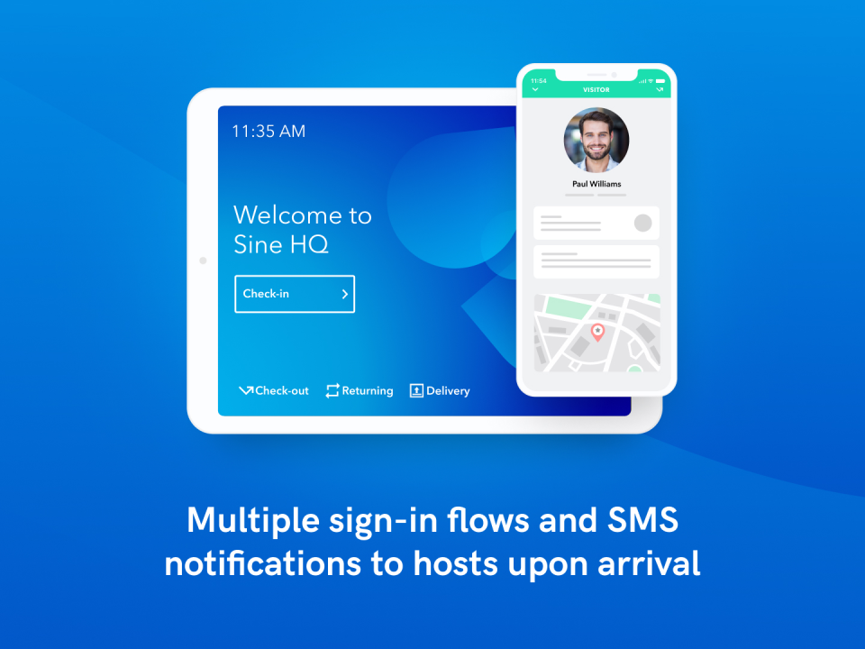 screenshot of Honeywell Forge Visitor Management